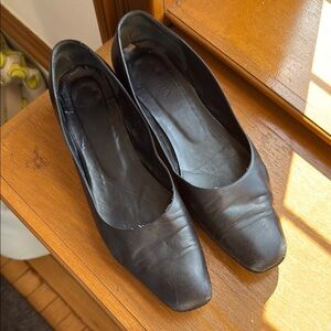 VARDA Classic Black Women's Loafer Shoes size 12 / 42